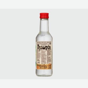 Водка ПУЗЫРЕК 40% 250мл