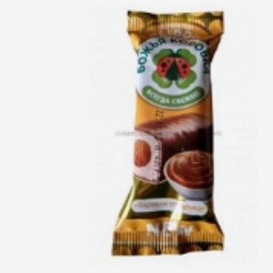 Сырок глазированный  Божья Коровка  вареная сгущенка 23% 40 гр Россия