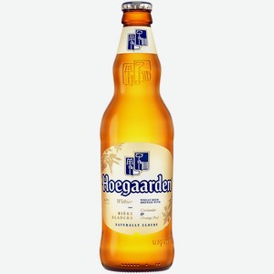 Пивной напиток Hoegaarden Белое нефильтрованный 4.9%, 440 мл