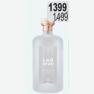 ЛАБ №40 Водка 40% (Россия) 0,7 л