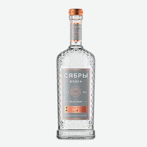 Водка Сябры ПЛАТИНУМ 0.5 л 0.5 л