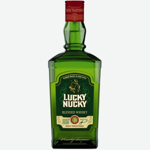 Виски Лаки Наки купажированный 3 года 40% 0,7л