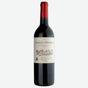 Вино Chateau D Haurets красное сухое 0,75 л