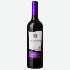 Вино Ponderado Tinto красное сухое 0,75 л