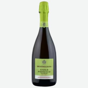 Вино игристое Montelliana Prosecco Organic белое брют 0,75 л