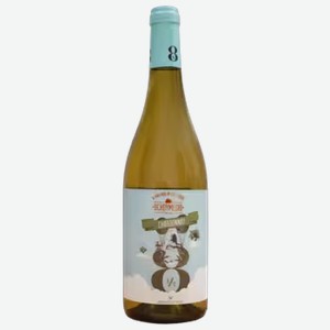 Вино Ocho y Medio Chardonnay белое сухое 0,75 л
