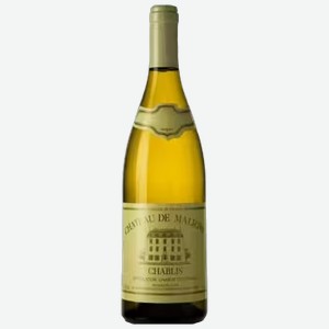 Вино Chateau de Maligny Chablis белое сухое 0,75 л