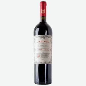 Вино Masseria Doppio Passo Primitivo красное полусухое 0,75 л