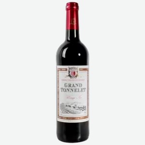 Вино Grand Tonnelet Rouge Sec красное сухое 0,75 л