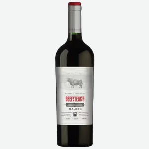 Вино Beefsteak Club Estate Bottled Malbec красное сухое 0,75 л