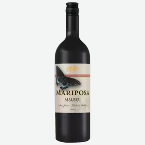 Вино Mariposa Malbec-Bonarda красное сухое 0,75 л