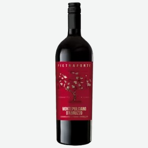 Вино Pietraforte Montepulciano красное сухое 0,75 л
