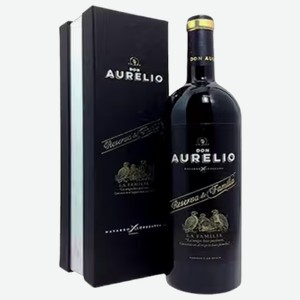 Вино Don Aurelio Reserva de Familia красное сухое 0,75 л