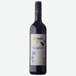 Вино BIOrebe Dornfelder красное полусухое 0,75 л