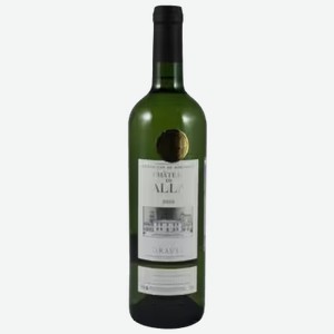 Вино Chateau de Callac белое сухое 0,75 л
