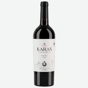 Вино Karas Malbec красное сухое 0,75 л