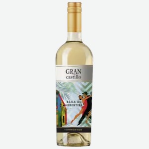 Вино Gran Castillo Torrontes белое сухое 0,75 л