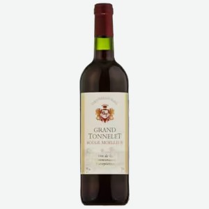 Вино Grand Tonnelet Rouge Moelleux красное полусладкое 0,75 л
