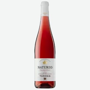 Вино безалкогольное Torres Natureo Syrah - Cabernet Sauvignon розовое полусладкое 0,75 л