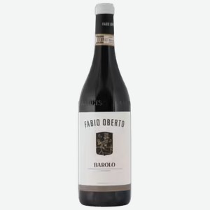 Вино Fabio Oberto Barolo красное сухое 0,75 л