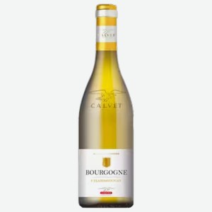 Вино Calvet Bourgogne Chardonnay белое сухое 0,75