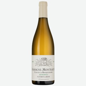 Вино Chassagne-Montrachet Premier Cru Clos de la Rocquemaure Monopole 0.75 л