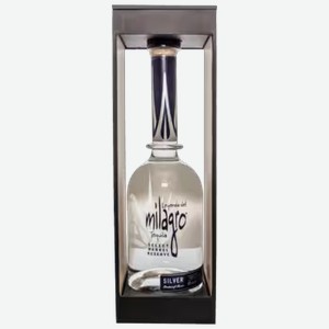 Текила Leyenda del Milagro Reserve Silver 0,75 л в подарочной упаковке