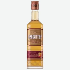 Настойка Сиббиттер Сибирский Мед с Перцем 0,5 л