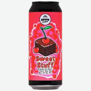 Пивной напиток Brew Dealers Sweet Stuff светлый 0,45 л ж/б