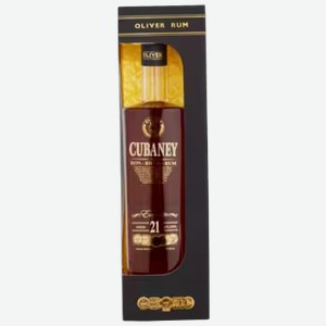 Ром Cubaney Exquisito 21 год 0,7 л в подарочной упаковке