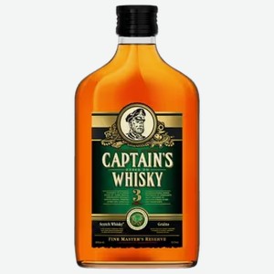 Настойка Captain s Whisky 0,25 л