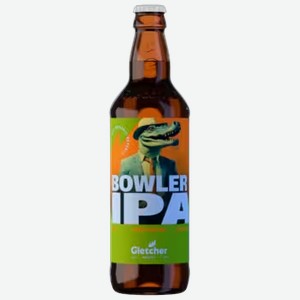 Пиво Gletcher Bowler IPA светлое 0,5 л