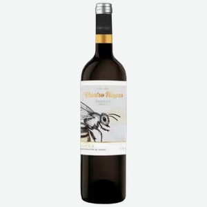 Вино Cuatro Rayas Organic Tempranillo Roble красное сухое 0,75 л