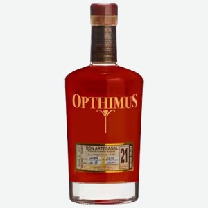 Ром Opthimus 21 год 0,7 л в подарочной упаковке