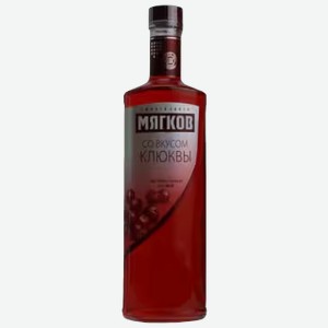 Настойка горькая Мягков Клюква 0,7 л
