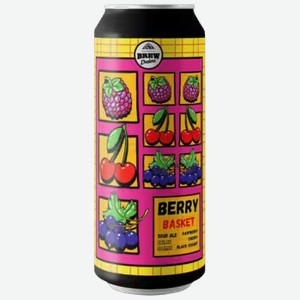Пивной напиток Brew Dealers Berry Basket Sour Ale 0,45 л ж/б