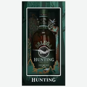 Ликер Hunting Травяной 0,7 л в подарочной упаковке