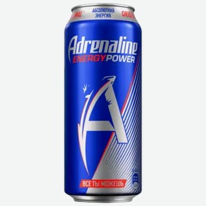 Энергетический напиток Adrenaline Energy Power Original 0, 449 л