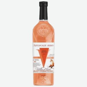 Вино Villa Krim Авторское вино Select Orange Fox Bay белое сухое 0,75 л