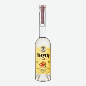 Водка Родионов с сыновьями ПОЛУГАР №4 МЕД И ПЕРЕЦ 0.5 л 0.5 л