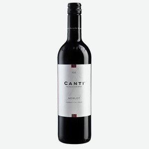 Вино красное Canti Merlot, 0.75 л