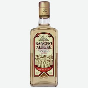 Текила Rancho Alegre Gold 0,7 л