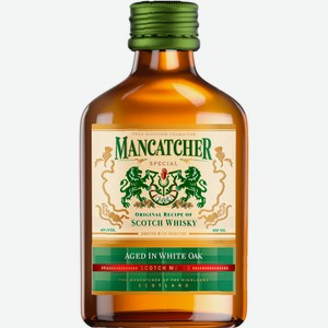 Виски Мэнкэтчер 4 года зерновой 0,1 л
