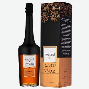 Кальвадос Boulard VSOP в подарочной упаковке 0.7 л