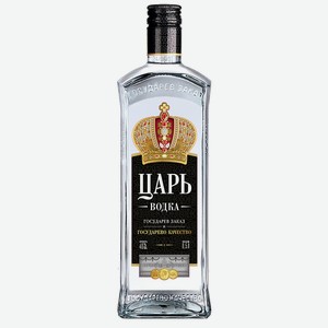 Водка ЦАРЬ 40%, 0,5л
