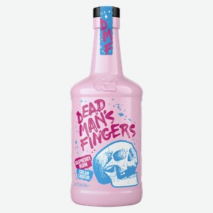 Ликер DEAD MANS FINGERS на основе текилы, Малина со сливками 17%, 0,7л