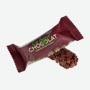 Мультизлаковые конфеты CHOCOLAT с тёмной кондит.глазурью гр