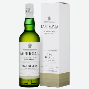 Виски Laphroaig Oak Select в подарочной упаковке 0.7 л