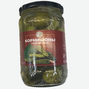 Огурцы Корнишоны 350мл Прохор Бакалейников