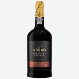 Вино Sanderman Founder s Reserve Ruby Porto, сладкое, 0,75 л, Португалия